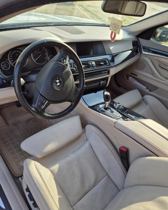 BMW Seria 5 cena 62999 przebieg: 256300, rok produkcji 2013 z Piła małe 232